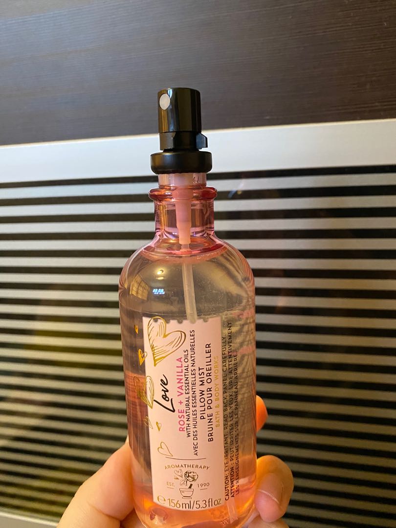 Rose vanilla on sale pillow mist