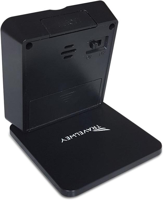 [BNIB] TravelWey Digital Travel Alarm Clock No Bells, No Whistles