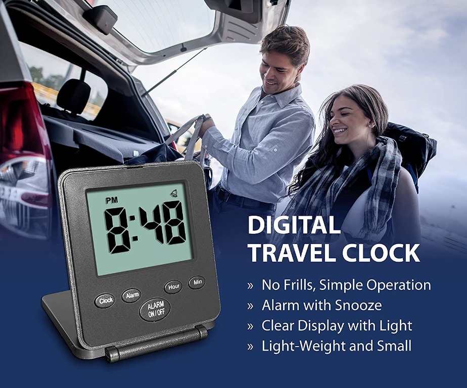 How To Set Time On Travelwey Alarm Clock