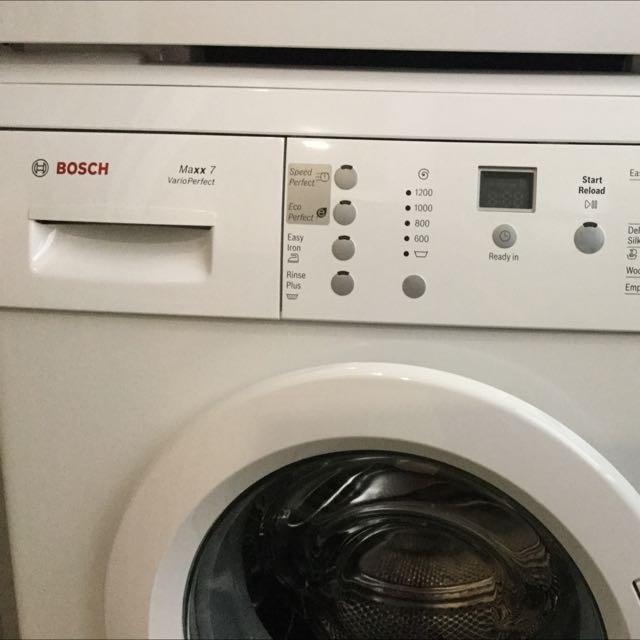 Bosch maxx7 vario perfect washing machine, TV & Home Appliances