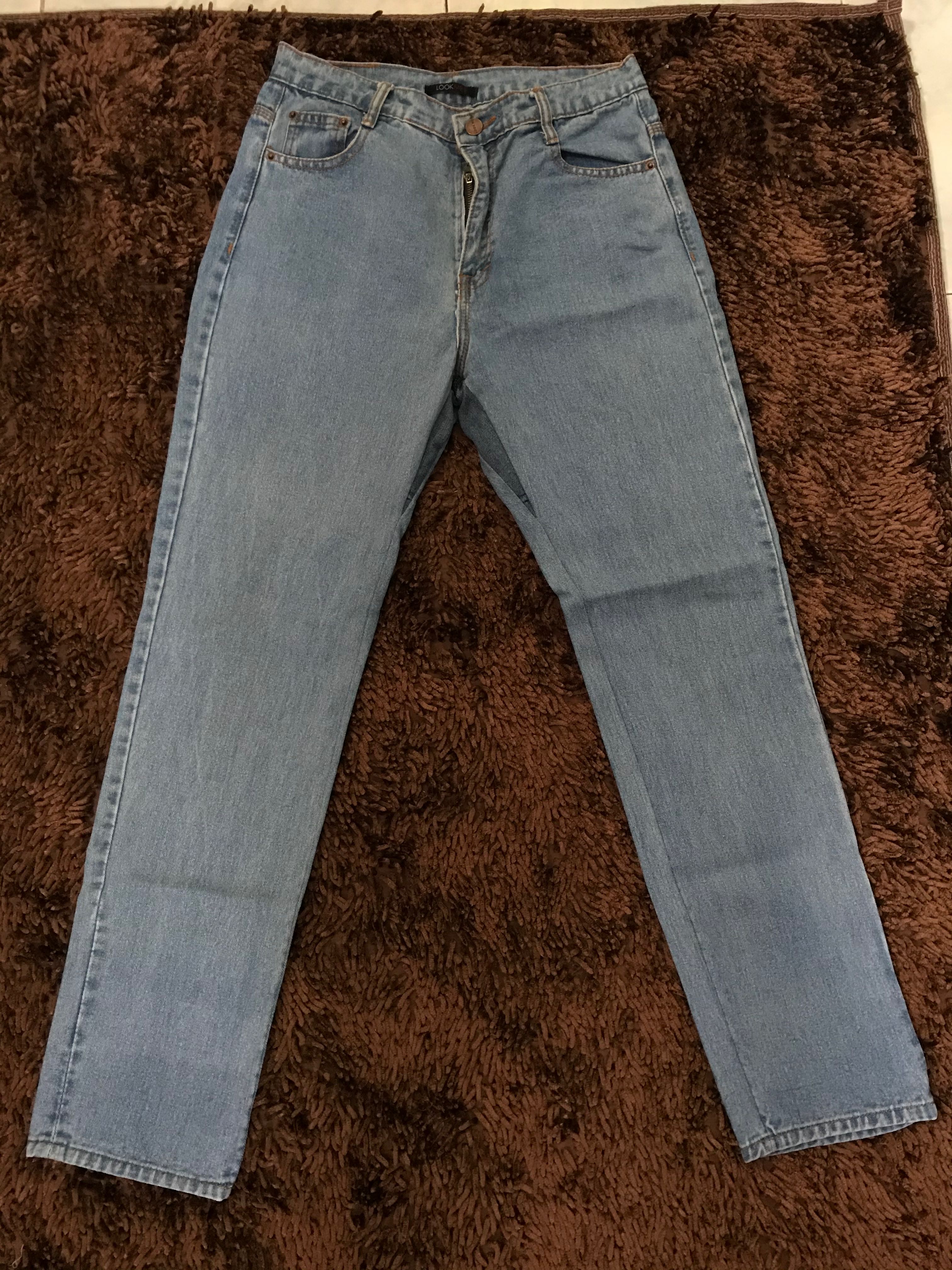 Boyfriend Jeans Look Me Grey