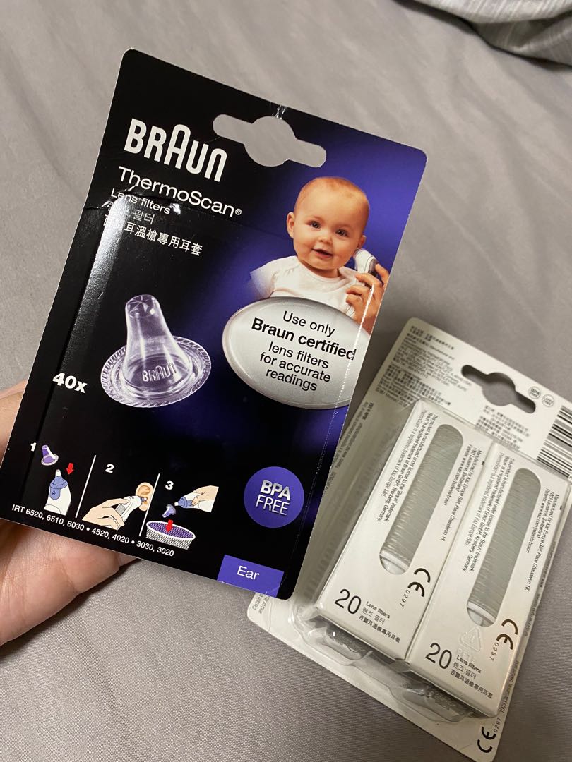 Braun Thermoscan Lens Filter Thermometer, Health & Nutrition