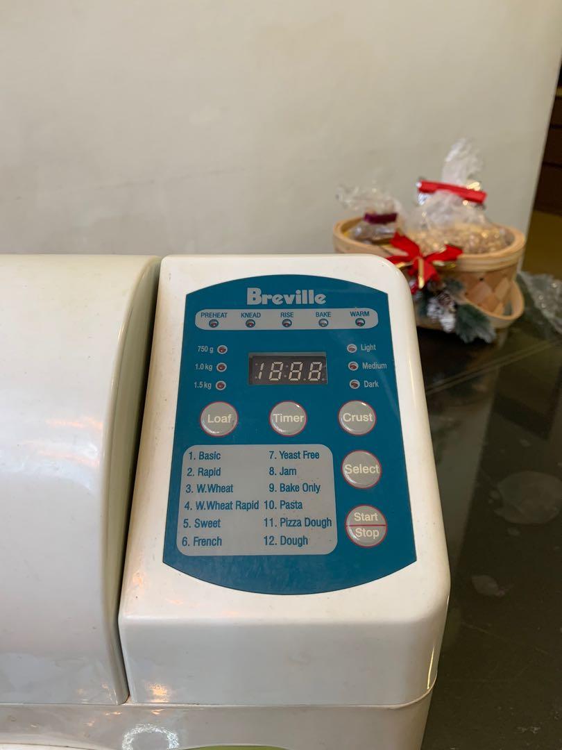 Breville Bread Maker, TV & Home Appliances, Kitchen Appliances, Coffee