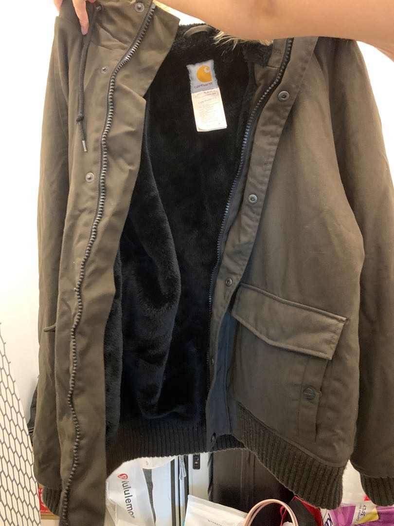 Carhartt Winter Jacket with fur hood 