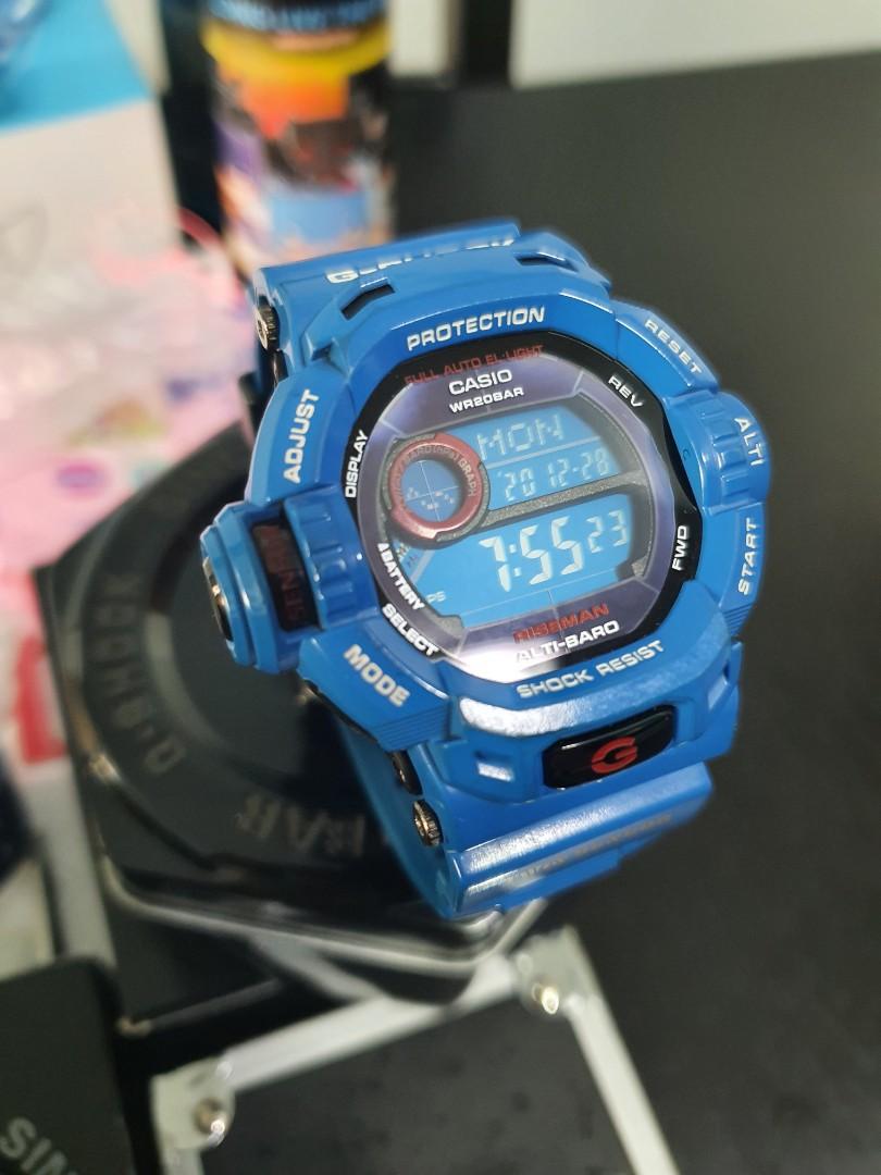 G shock riseman hotsell blue