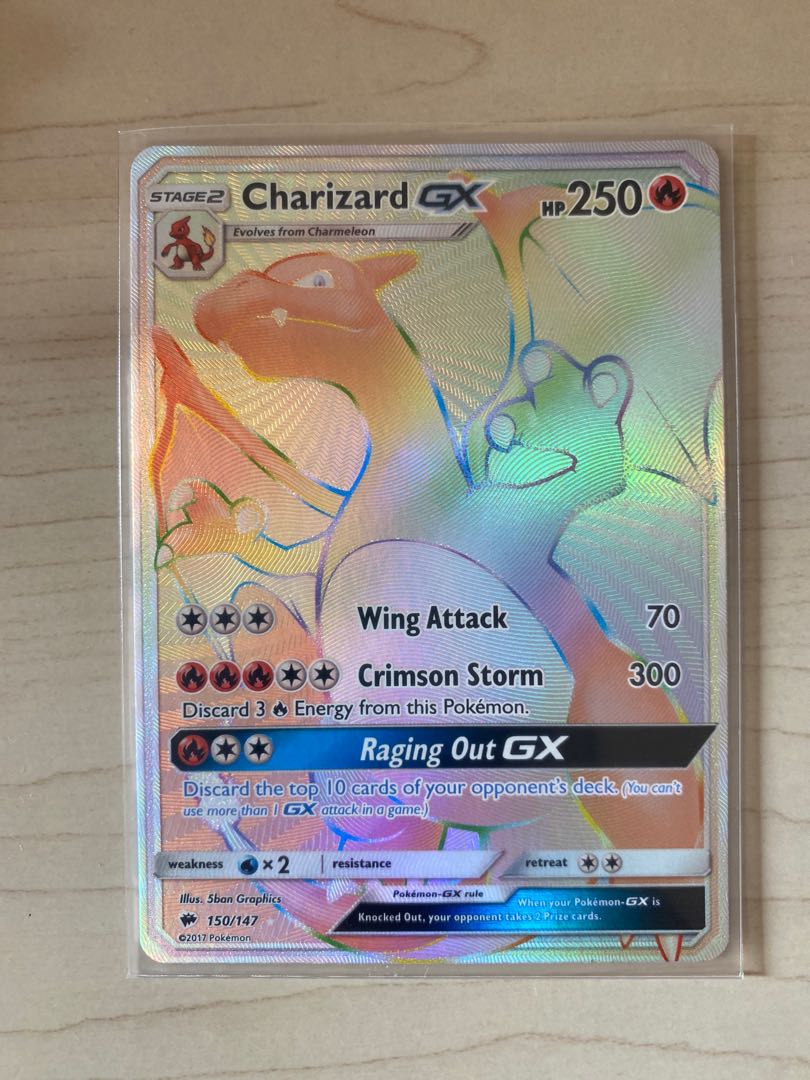 Charizard Gx Rainbow Rare Mint Toys Games Board Games Cards On Carousell Lift your spirits with funny jokes, trending memes, entertaining gifs, inspiring stories, viral videos, and so much more. charizard gx rainbow rare mint