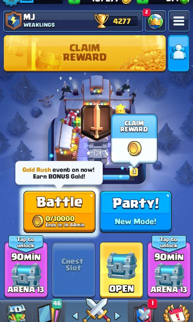 Clash royale shop account for sale