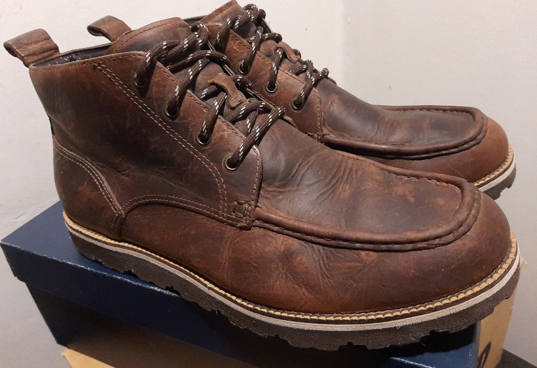 Cole Haan moc toe boots Men s Fashion Footwear Boots on Carousell