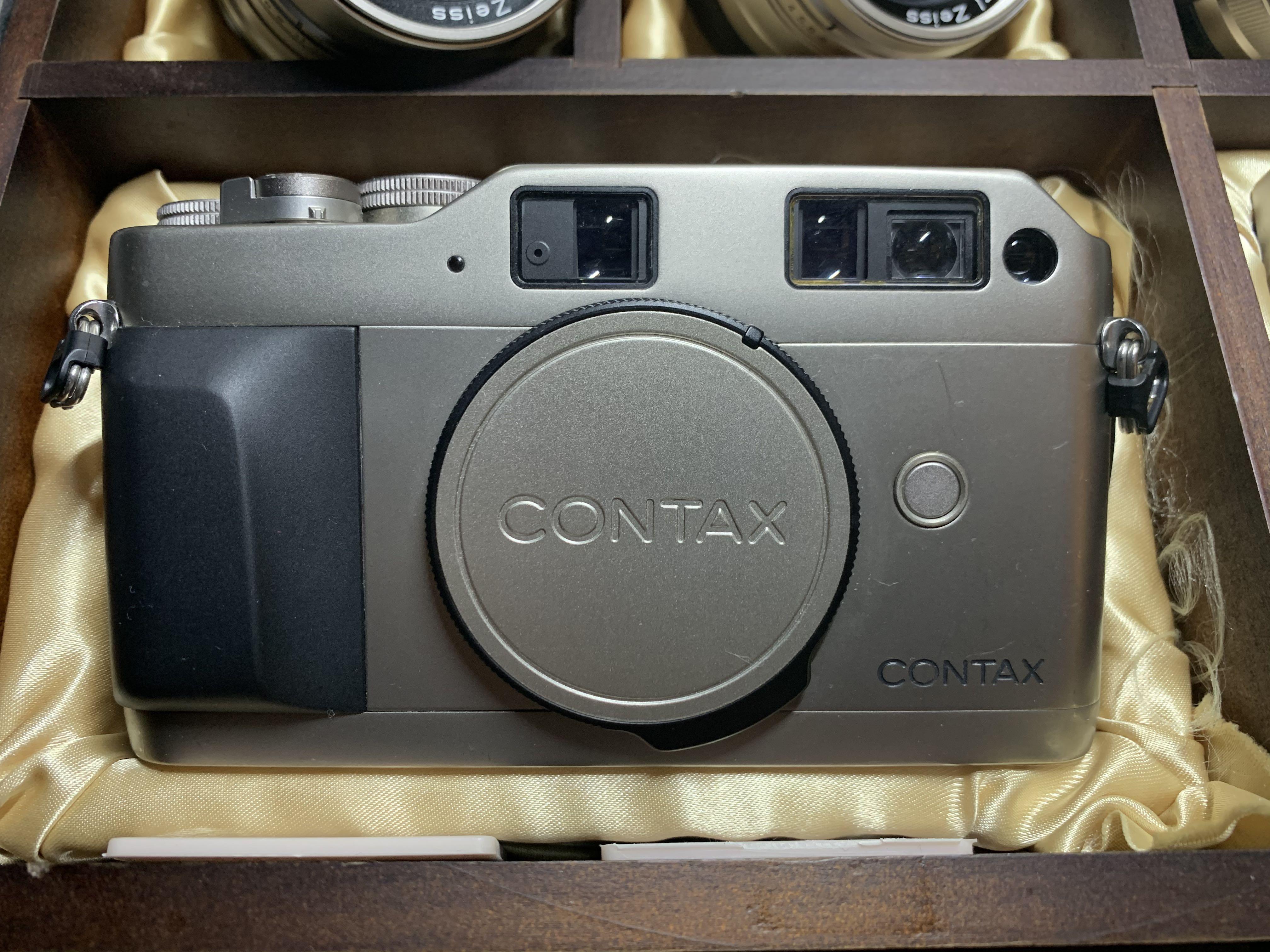 罕有Contax G1 kit G28 G45 G90 TLA140 Flash, 攝影器材, 鏡頭及裝備 