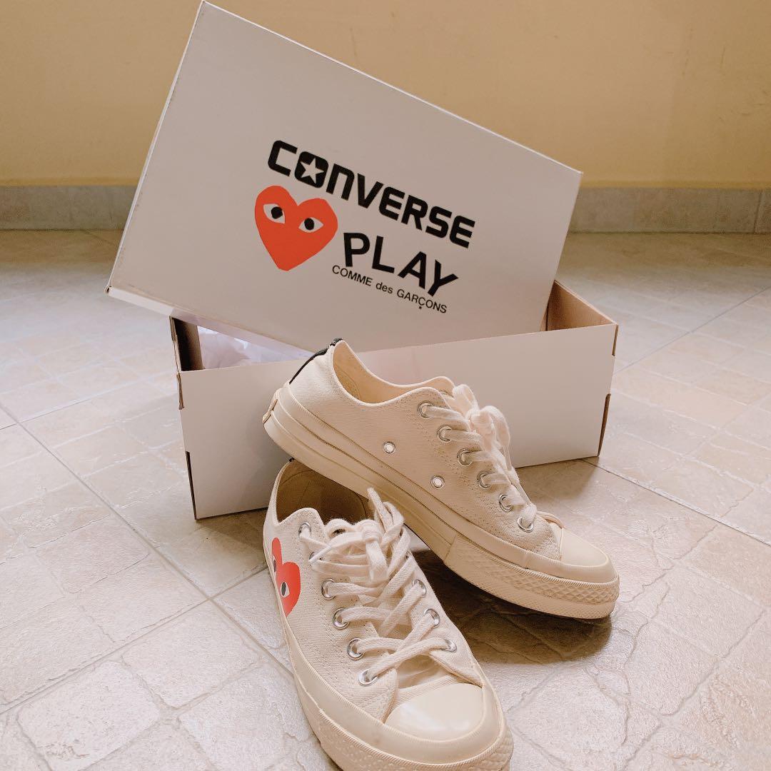 converse cdg shoes Women s Fashion Footwear Sneakers on Carousell