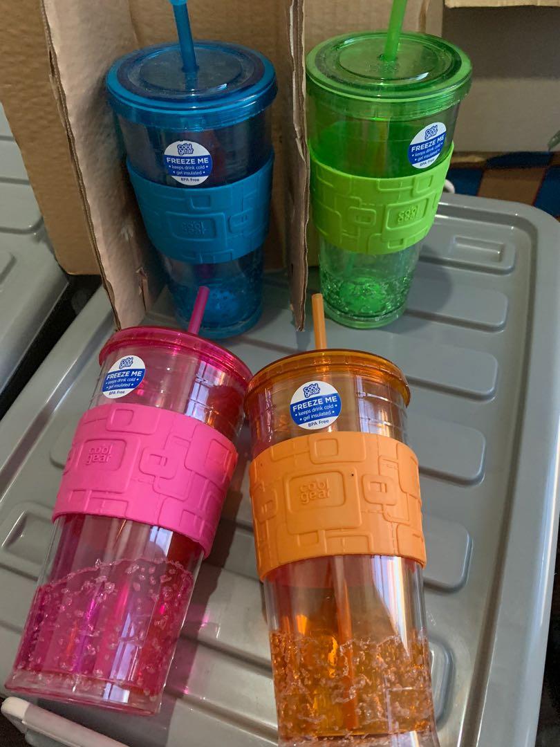Cool Gear Tumbler Food Drinks Beverages On Carousell Custom cups with straws will remind your staff and clients to stay hydrated while showcasing your company logo. carousell