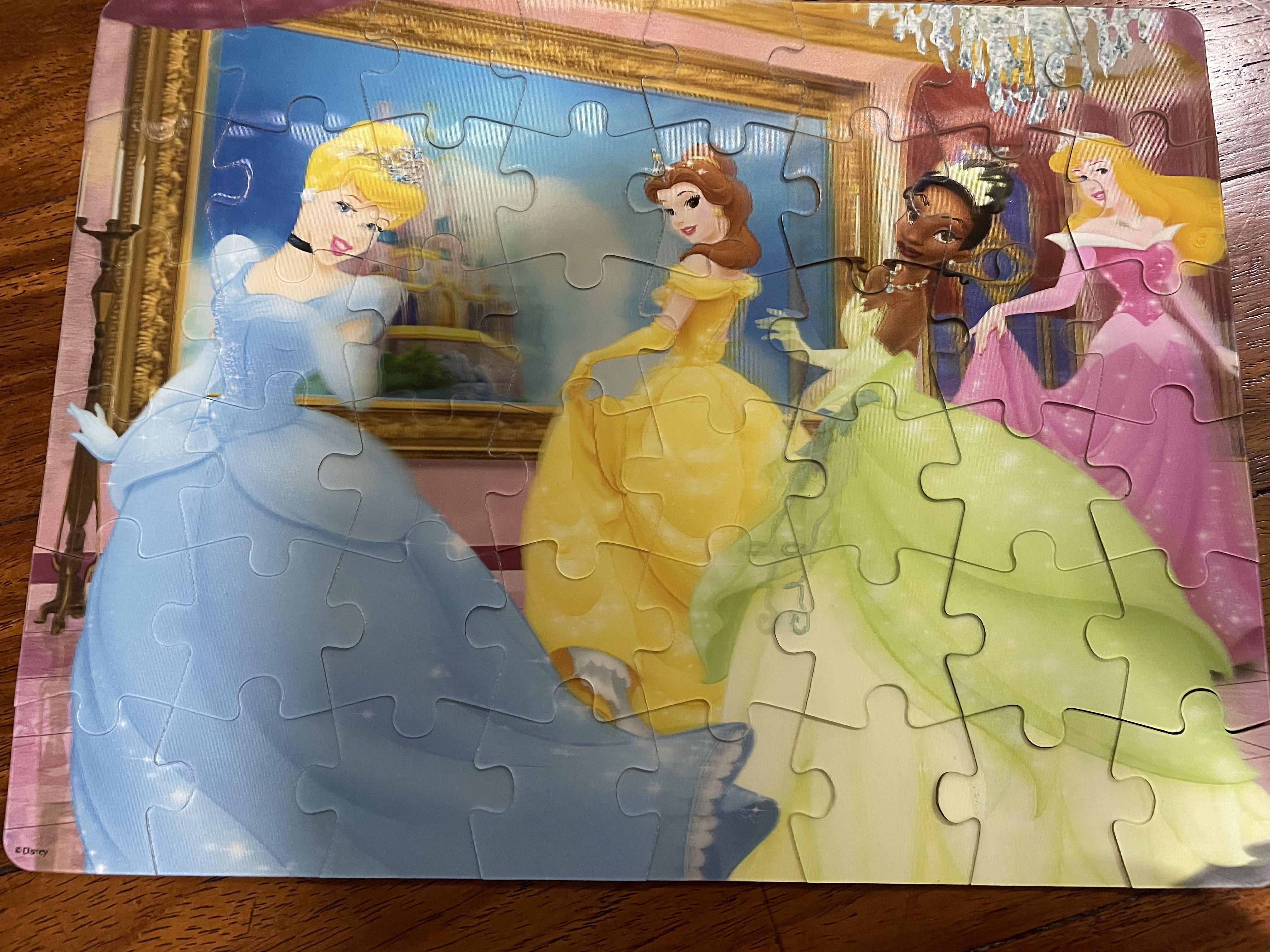 Disney Princess 3d Puzzle 48 Pieces Hobbies Toys Toys Games On Carousell