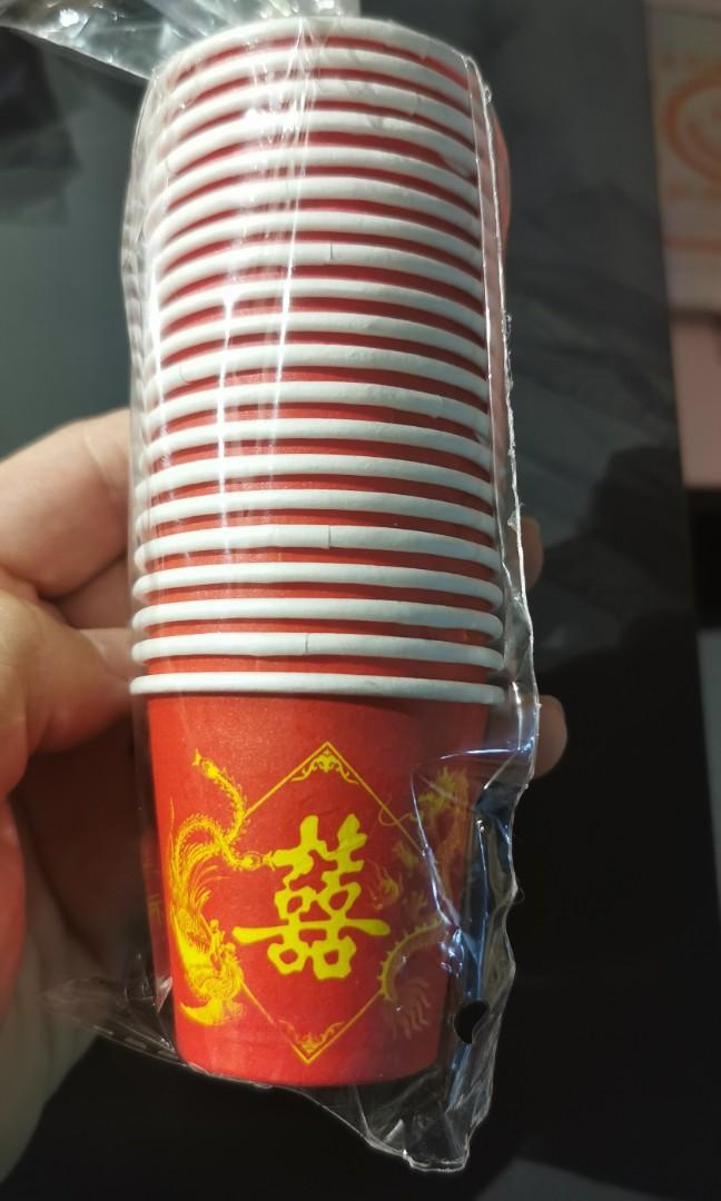 Disposable wedding Tea Cups, Everything Else on Carousell
