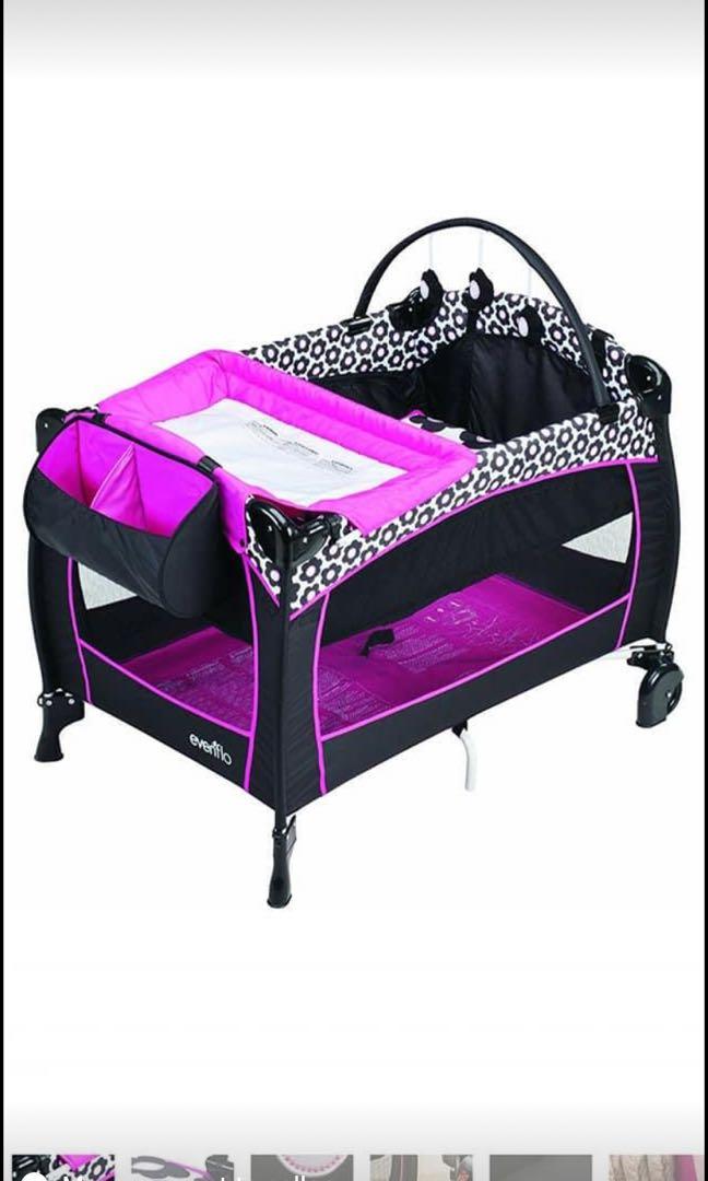 Evenflo baby crib Babies Kids Baby Nursery Kids Furniture Cots Cribs on Carousell