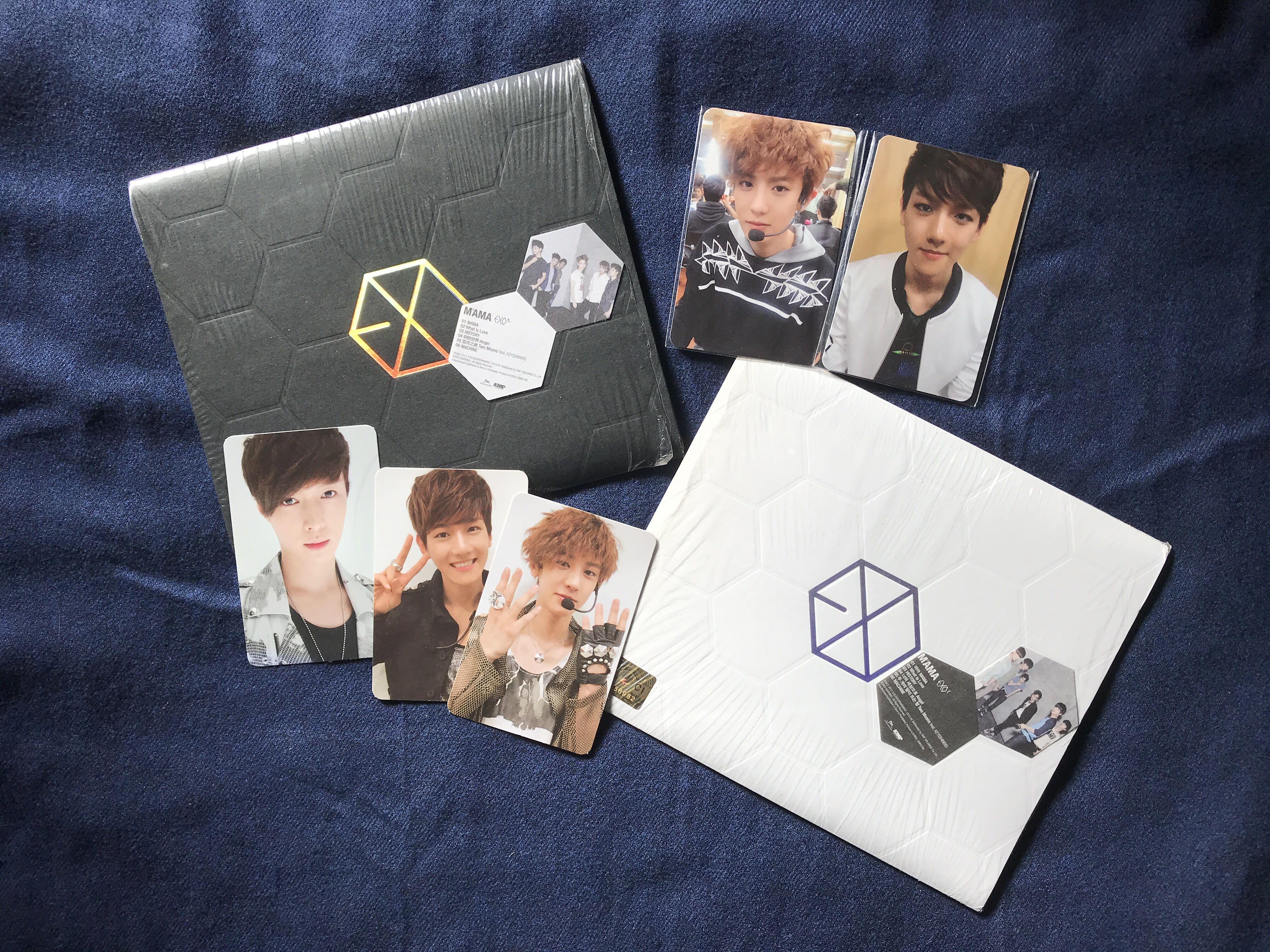 Exo Mama小卡連專輯 韓流 Carousell Exo Mama小卡連專輯 韓流 Carousell