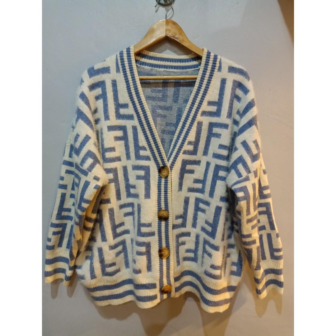 Fendi cardigan women clearance