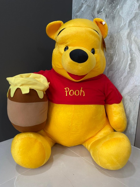 Big pooh bear soft toy discount
