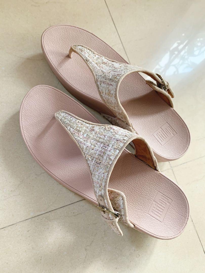 FITFLOP THE SKINNY SANDALS Women s Fashion Footwear Sandals on Carousell