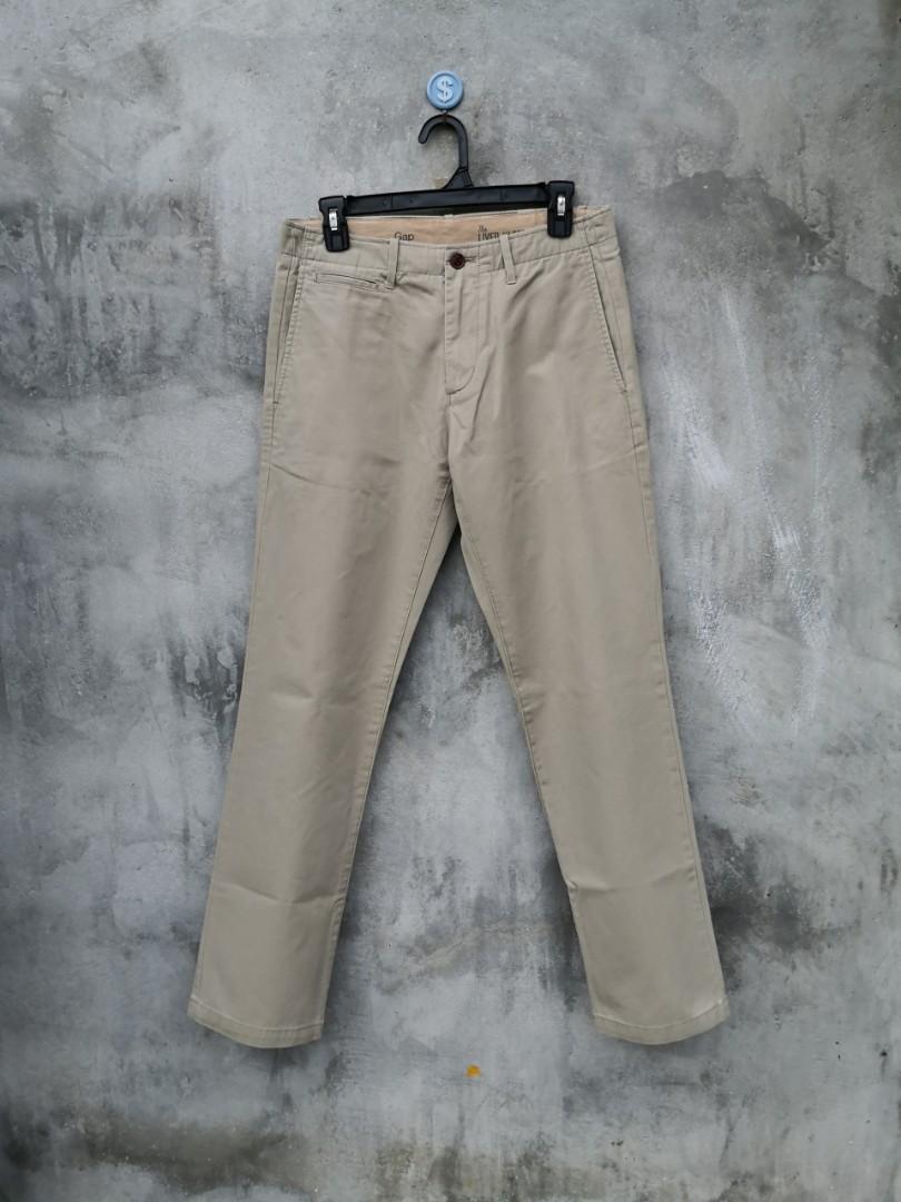 Gap lived in straight khaki deals