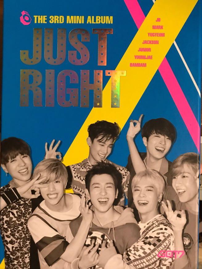 Got7 Just Right Album Hobbies Toys Memorabilia Collectibles K Wave On Carousell