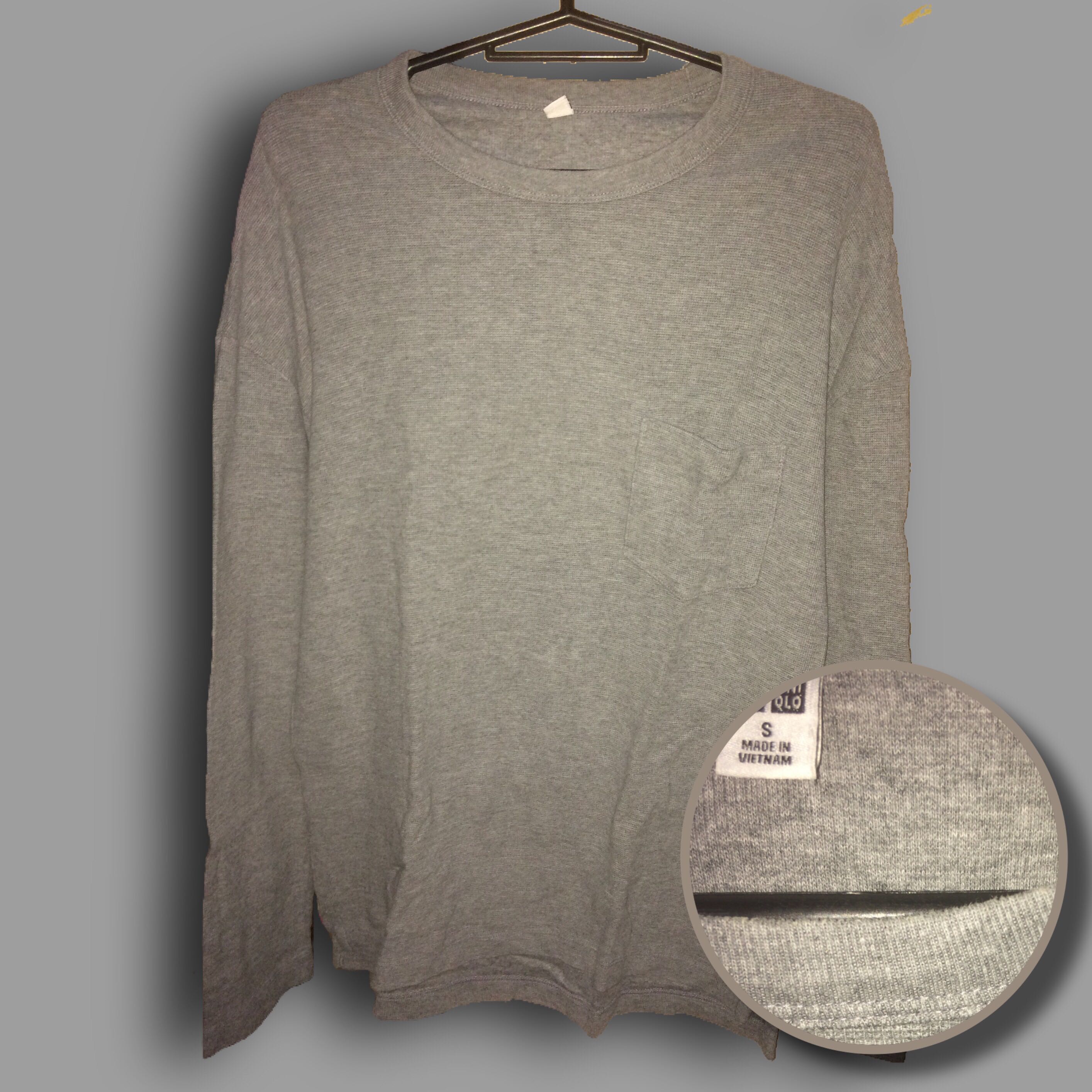 sweatshirt with long neck