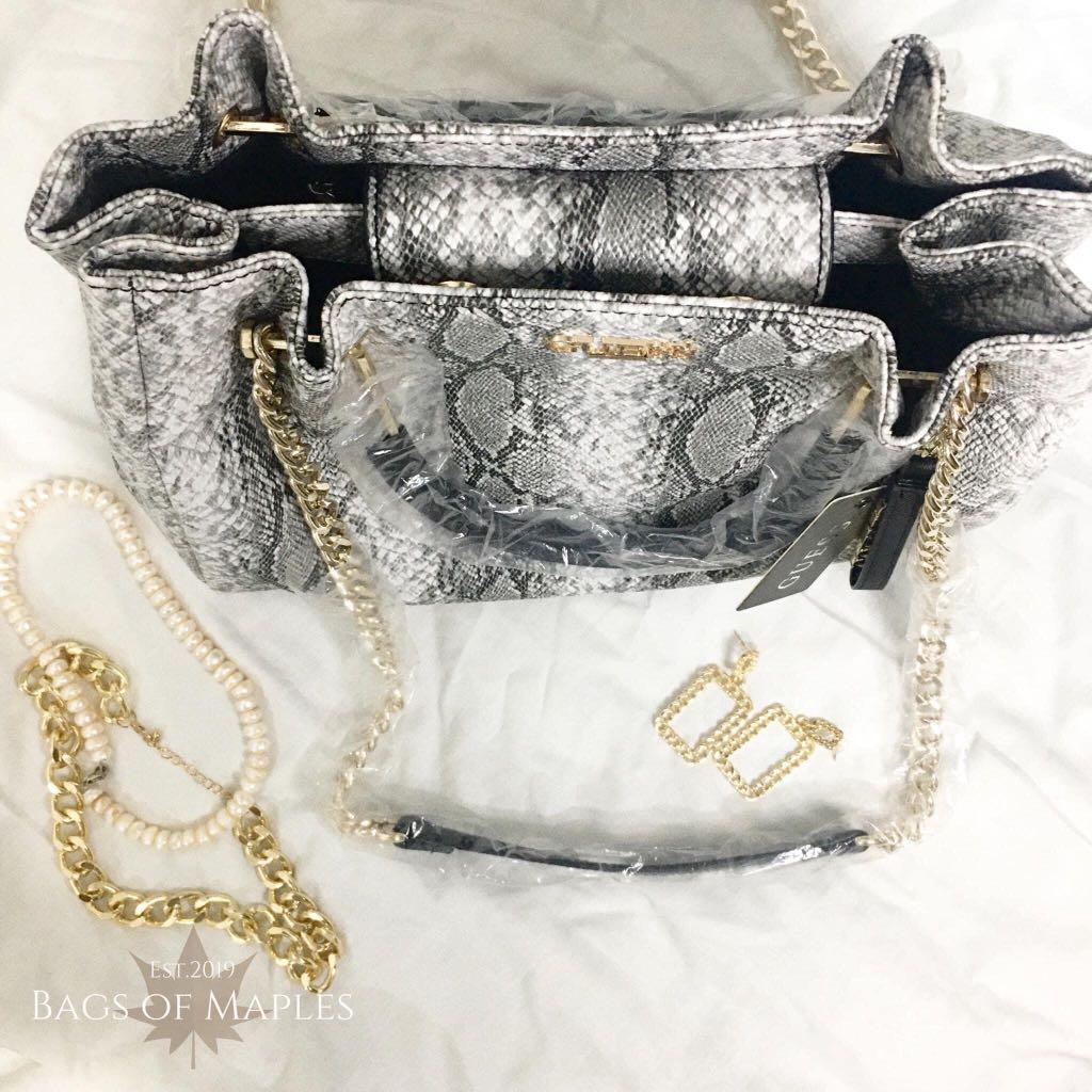 Guess natalia logo satchel cheap
