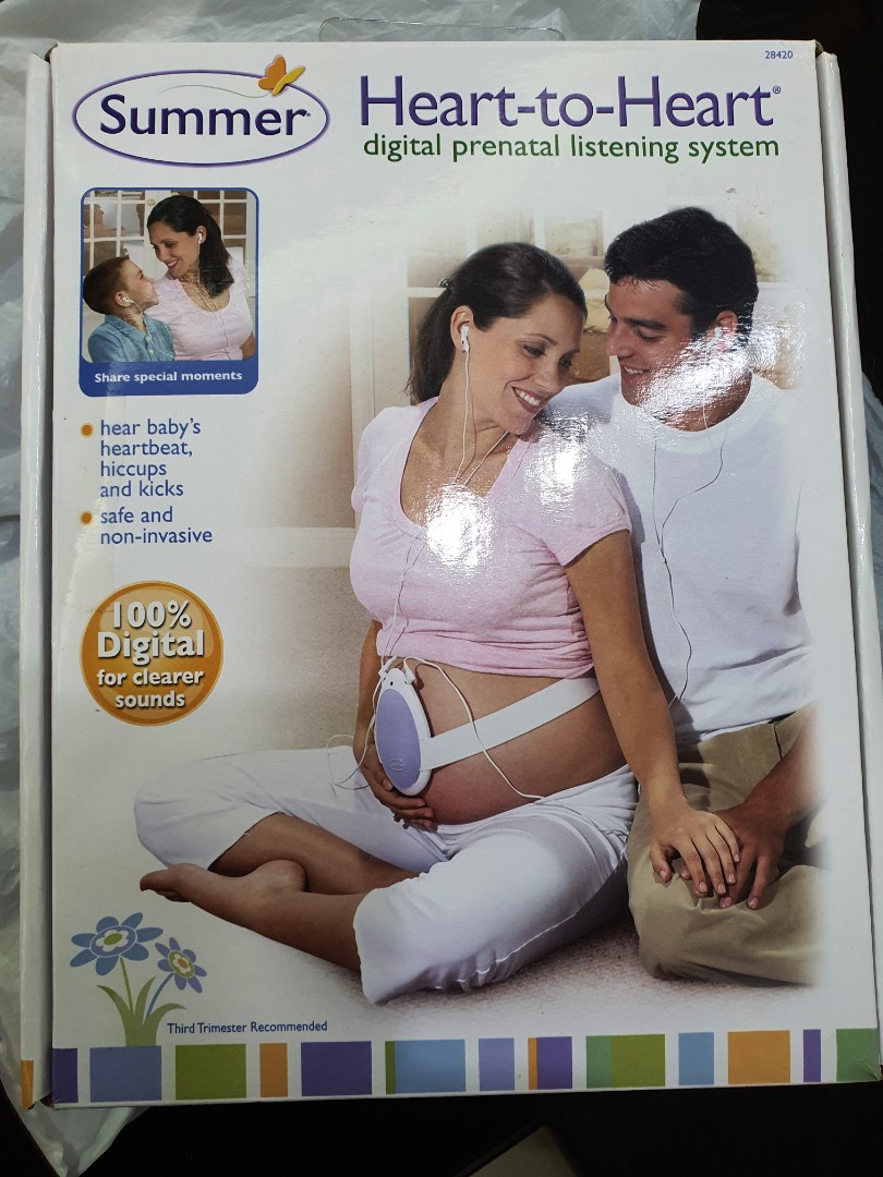 Summer heart to heart prenatal listening system best sale