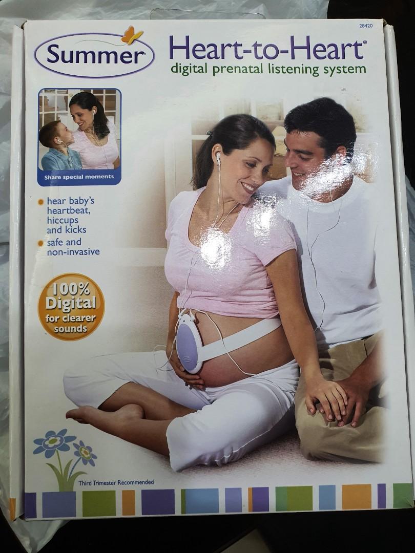 Heart to heart digital prenatal deals listening system
