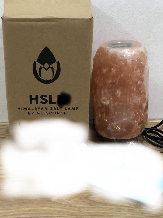 Himalayan salt lamp (Category: Bath) located in Makati City. Submitted by esila.essentials (Listing ID 1058987196, Image 2). Description: Pre- loved Himalayan lamp weights 2-3kiko Original price 2,370 Bought last July2020 Reason for selling: i got a new christmas gift .