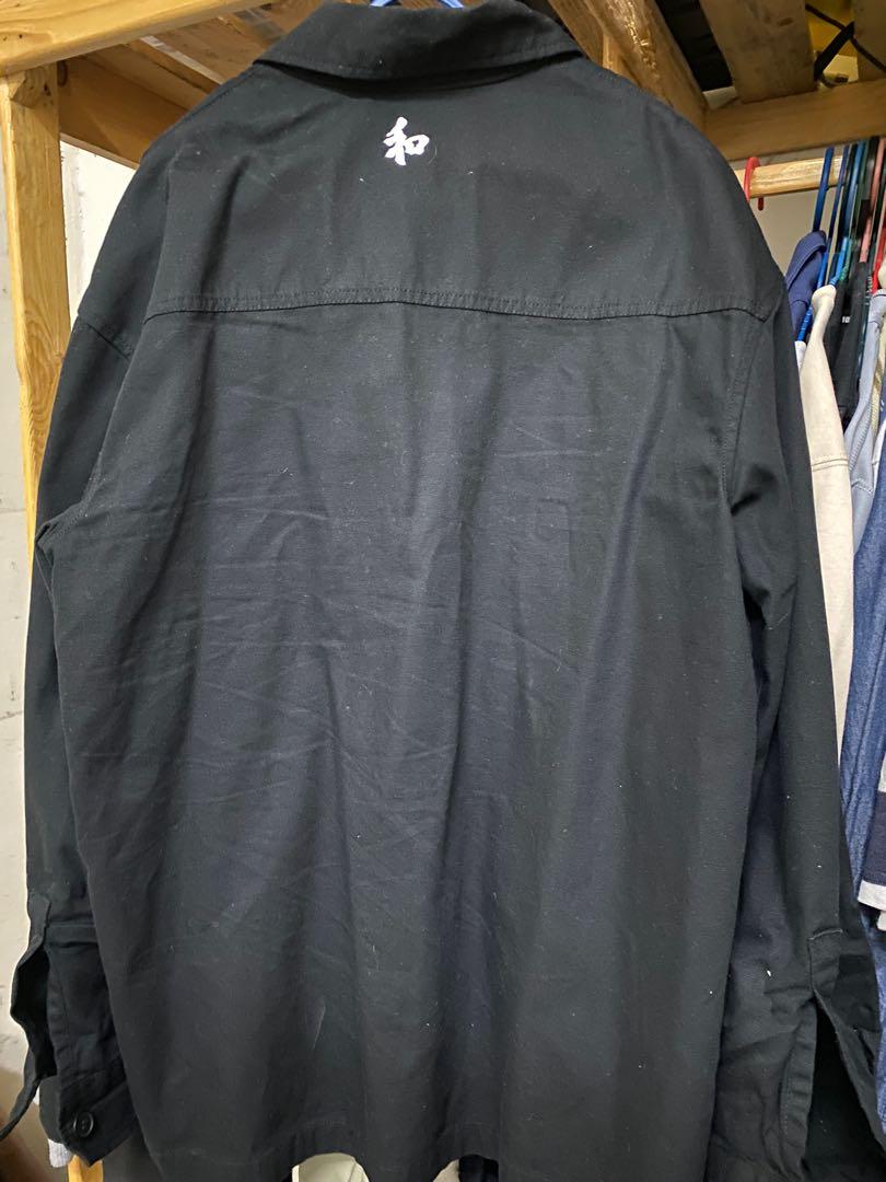 H&M Work Jacket (Category: Coats, Jackets and Outerwear) located in Kuantan. Submitted by ace_store02 (Listing ID 1059080455, Image 2). Description: Urgent Sale!! H&M Work Jacket (preloved)😍 Condition 9/10🔥 Bebas pinhole/koyak Size S fit M Rm60 sahaja Berminat boleh pm segera👍🏻 .