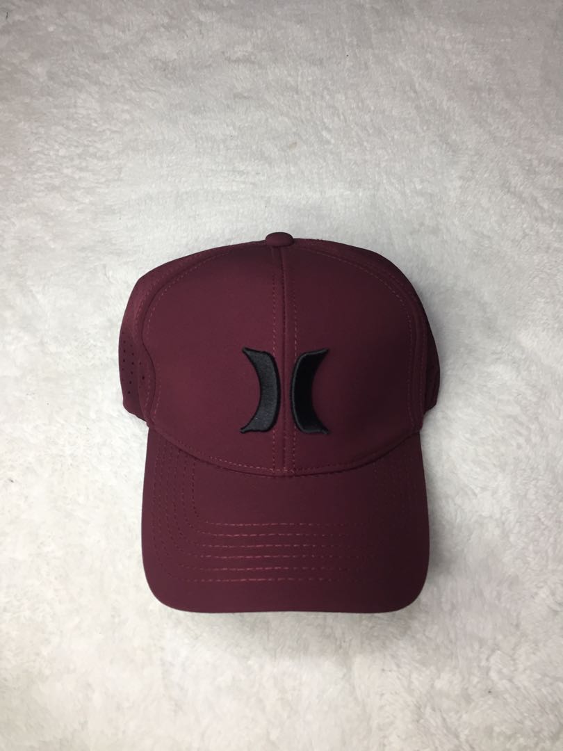 maroon hurley hat