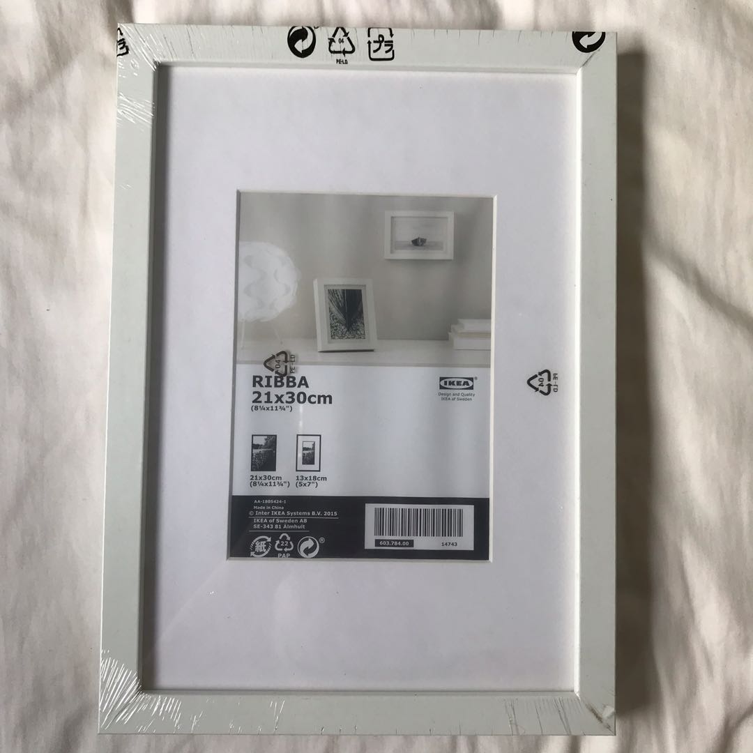 Ikea A4 White Photo Frame, Furniture, Home Decor, Others on Carousell