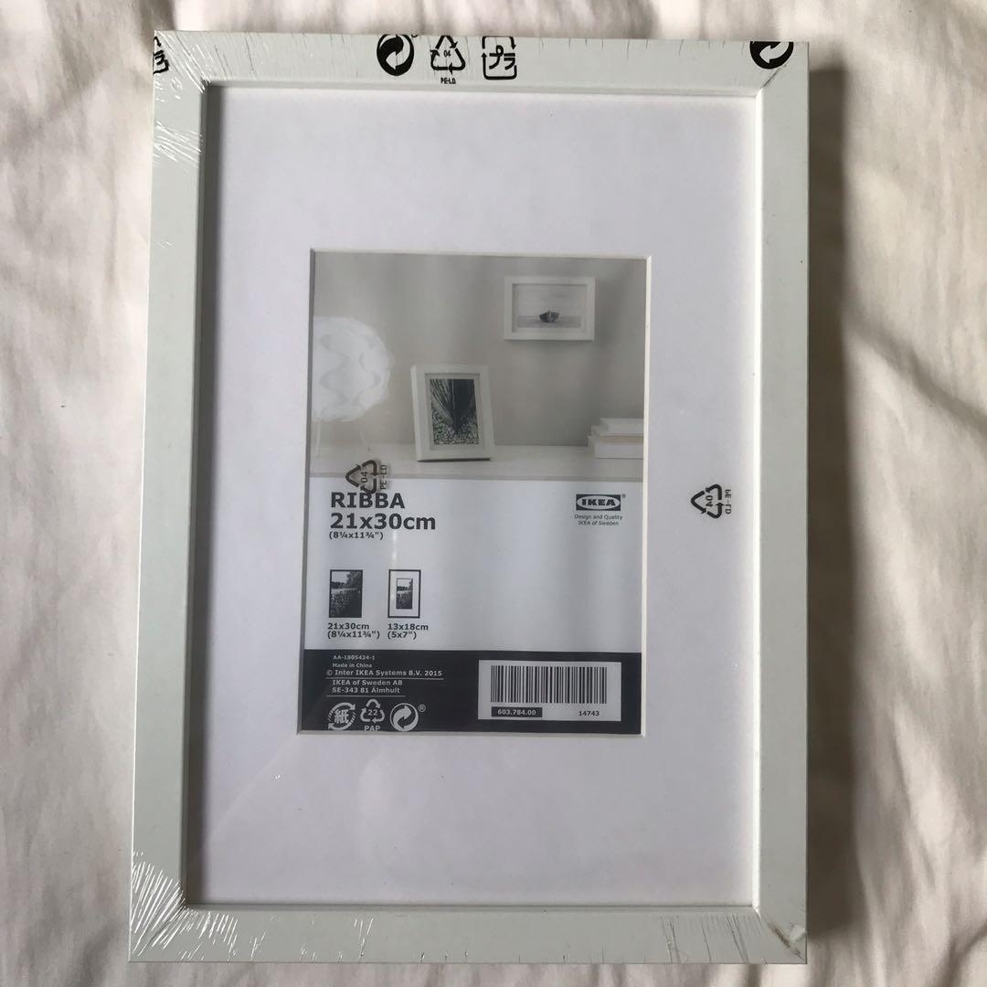 Ikea A4 White Photo Frame, Furniture, Home Decor, Others on Carousell