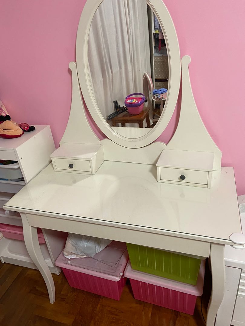 Ikea classic dressing table, Furniture & Home Living, Furniture, Tables ...