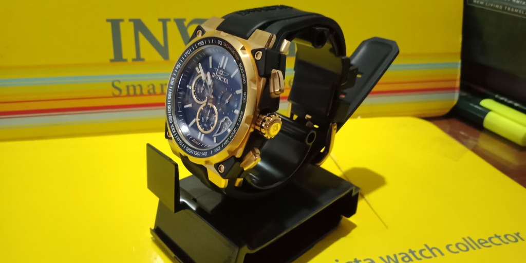 Invicta 27329 Men s 47mm S1 Rally Quartz Chronograph Strap Watch