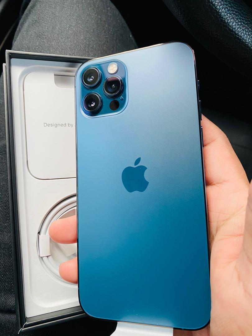 Iphone 12 Pro Max 256gb Pacific Blue Mobile Phones Gadgets Mobile Phones Iphone Iphone 11 Series On Carousell