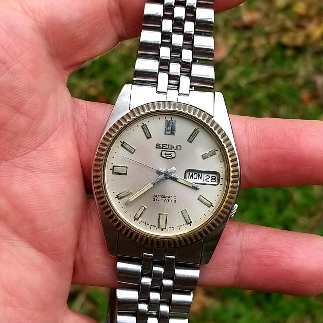 Jam tangan Seiko 5 Datejust President 