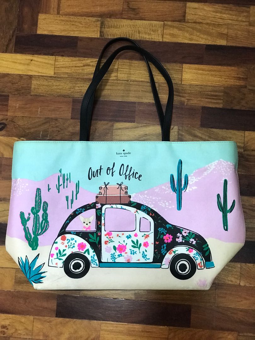 Kate spade out of office tote bag on sale