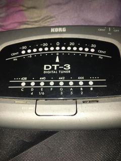 Korg DT 3 Digital Tuner
