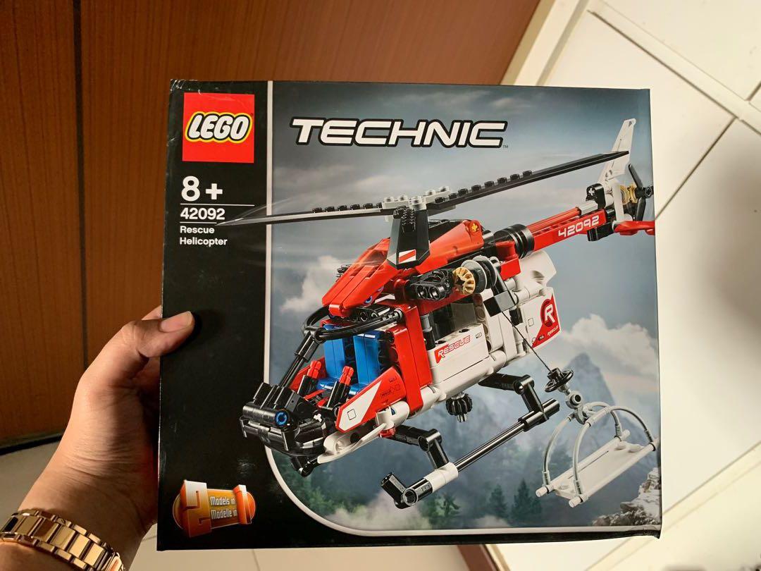 Lego 42092 Technic Helicopter Rescue box damaged Hobbies Toys Toys Games on Carousell