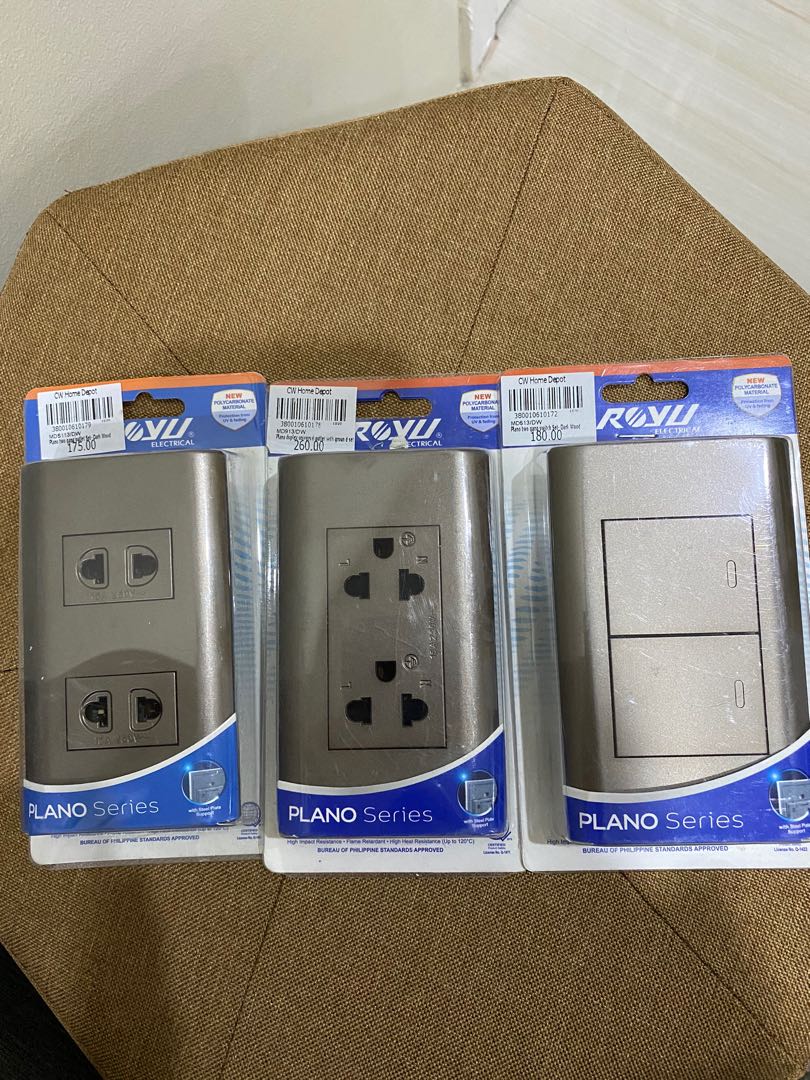 Limited edition Royu switch and outlets, Computers & Tech, Parts
