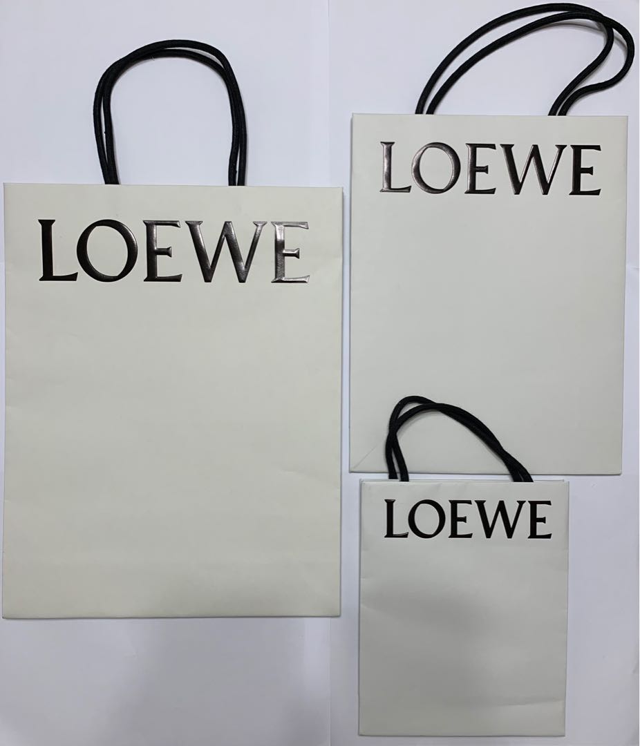 名牌LOEWE紙袋, 其他, 其他- Carousell