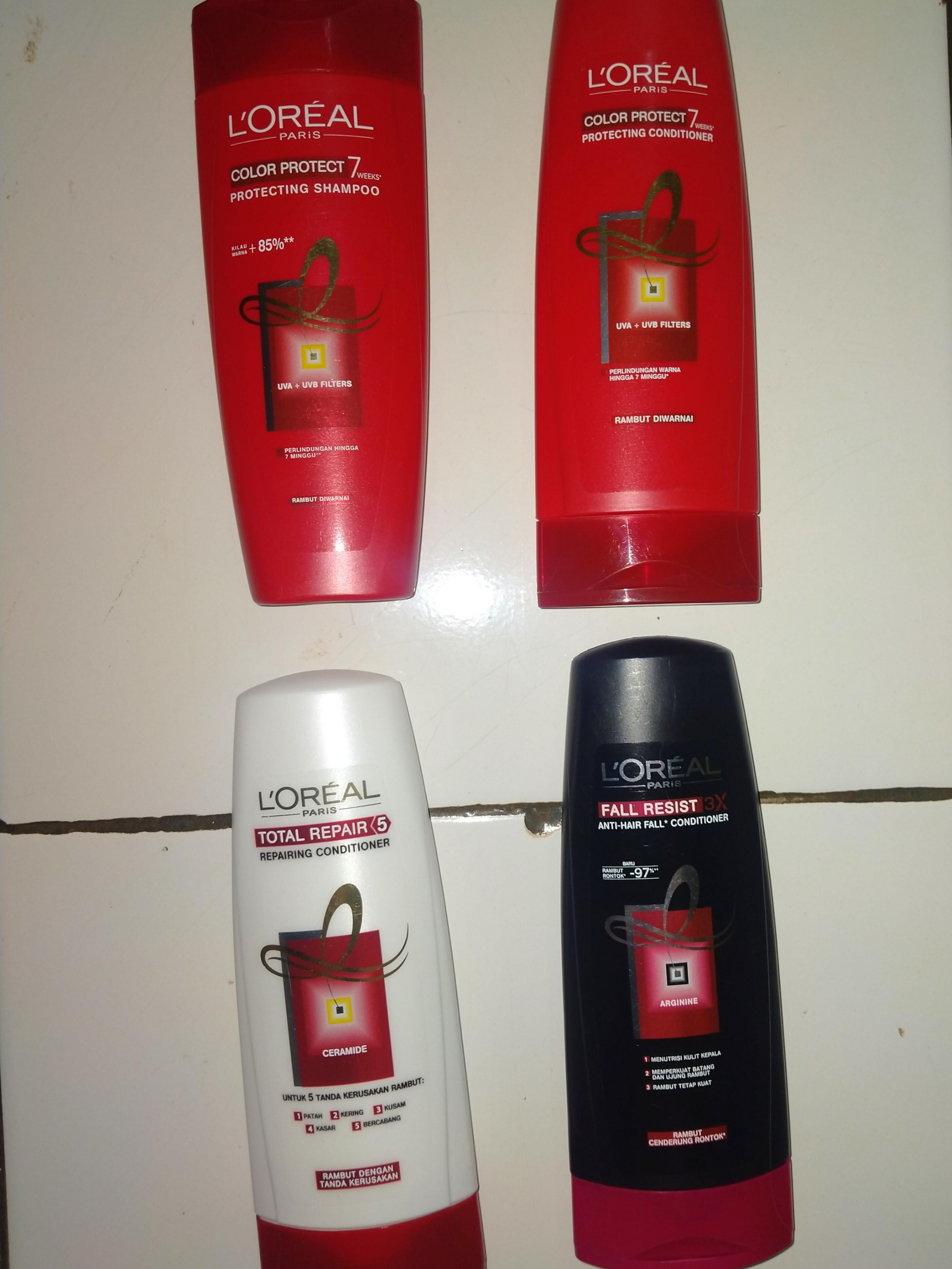 L'oreal Shampoo & Conditioner (BACA DESKRIPSI), Kesehatan & Kecantikan
