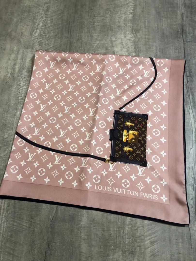 Louis Vuitton Flower Tile Silk Square 90 - Good or Bag