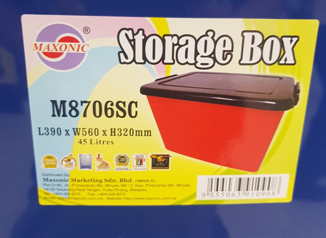 Maxonic M8706SC Storage Box 1pic(brand new ) selling 2 for 10