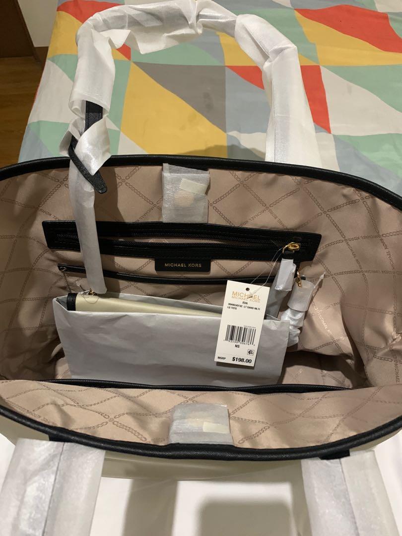 Michael kors eva extra large deals tote
