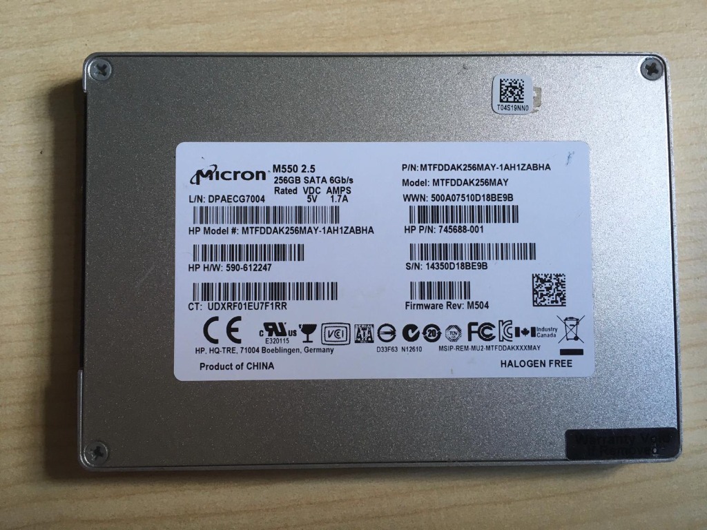 Micron m550 sale