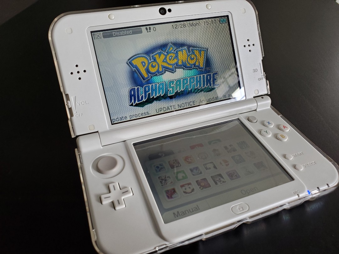 prototype lomme Berri MODDED New Nintendo 3DS XL Pearl White + 64GB Sandisk Ultra, Video Gaming,  Video Game Consoles, Nintendo on Carousell