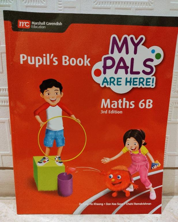My Pals Are Here Math Textbooks 6A & 6B, Hobbies & Toys, Books ...