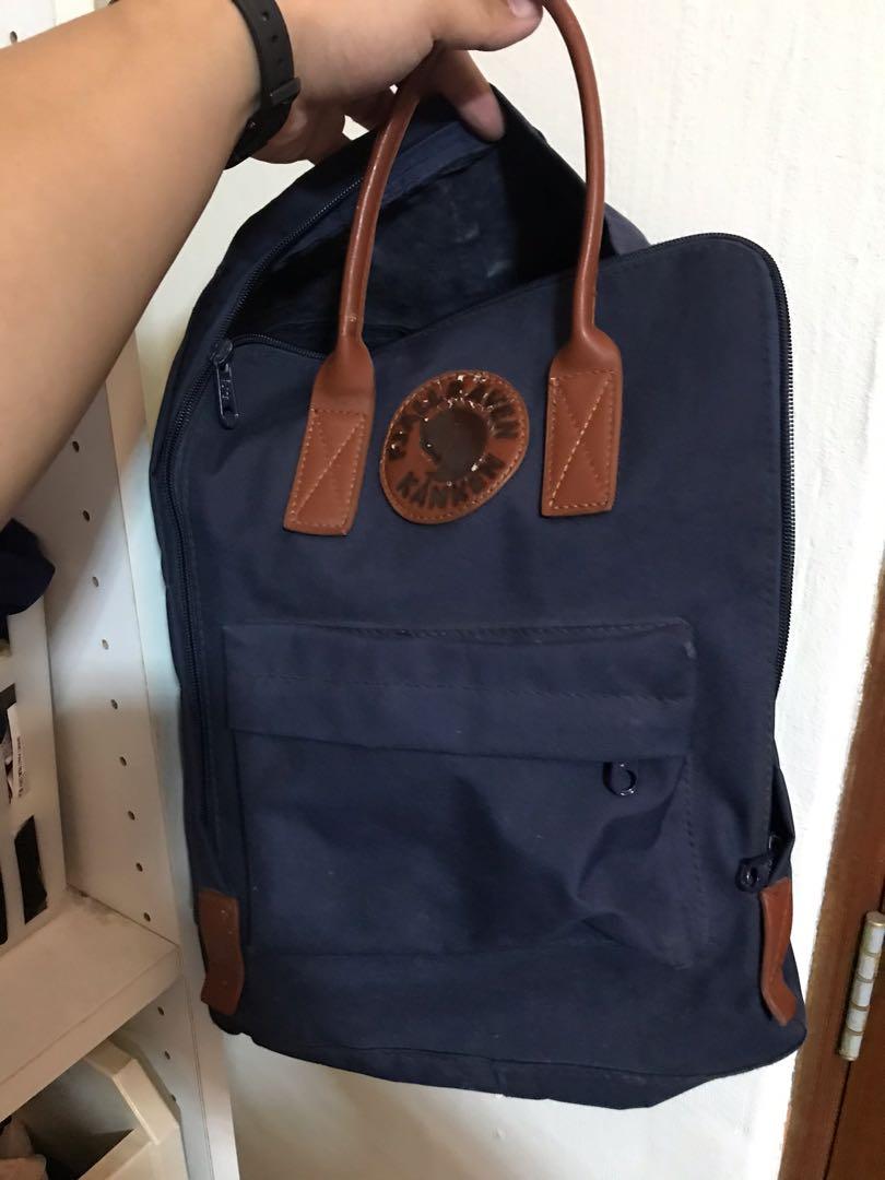 kanken leather strap